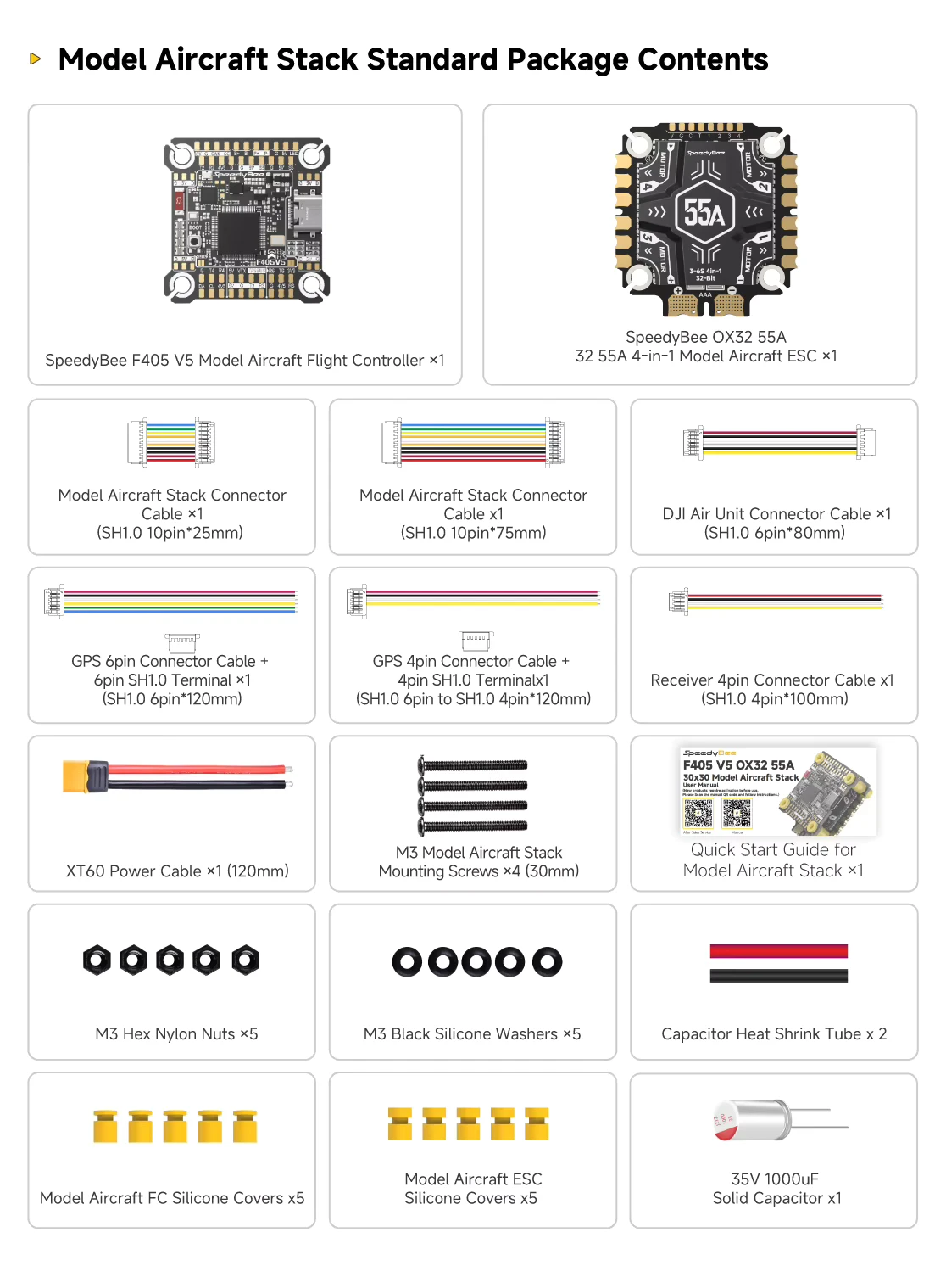 Stack SpeedyBee F4V5-OX32-55A