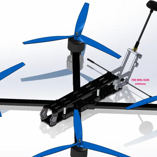 Тримач антен до IFlight XL10 V6